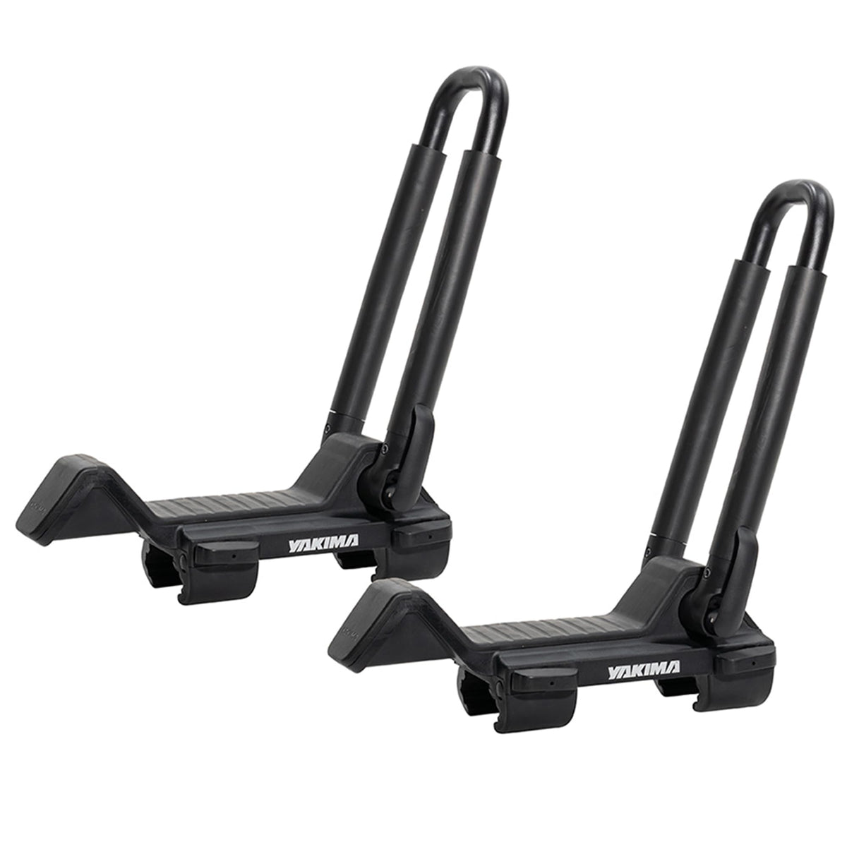 Yakima JayLow Folding J-Cradle Rooftop Kayak Rack with Tie-Downs
