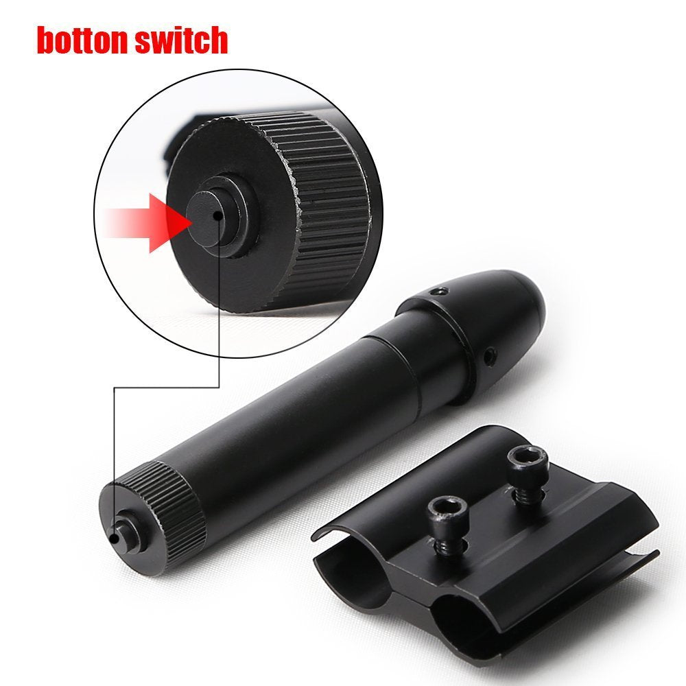 Higoo Powerful Laser Dot Sight, Military Tactical Hunting Laser Scope, Green Laser Aiming Sight