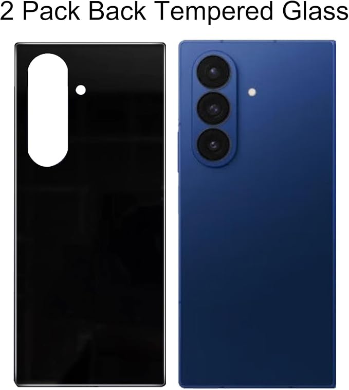 2 Pack Matte Privacy Screen Protector for Samsung Galaxy Z Fold 7 Anti-spy Anti Glare Tempered Glass Flim Front+Back