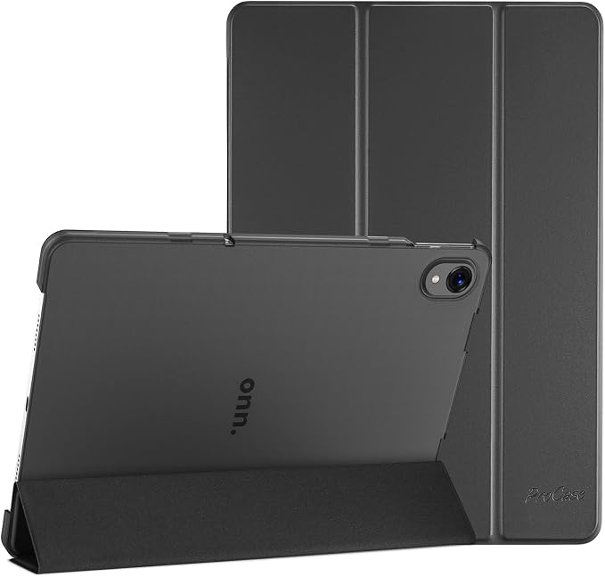 ProCase for Onn. 11 Inch Tablet Pro 2024 Case -Black | Slim Stand Hard Back Shell Protective Smart Cover for Onn. 11” Tablet Pro 2024 Model