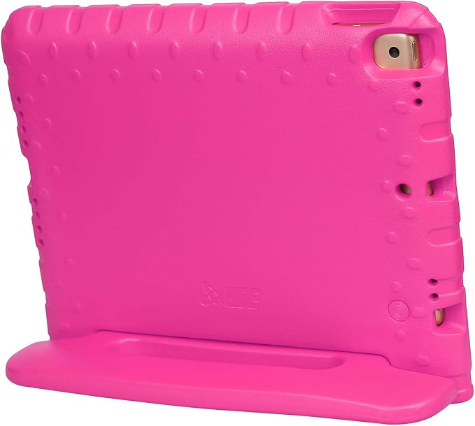 HDE Case for iPad 9th Generation Kids Shockproof Cover 10.2 inch with Handle Stand fits 2021 9th Gen 2020 8th 2019 7th Tablet - Black