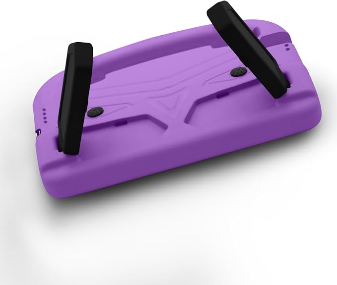 Kids Case for 7.9 iPad Mini 5/4/3/2/1 Silicone Shockproof Cover with Handle Kickstand Black