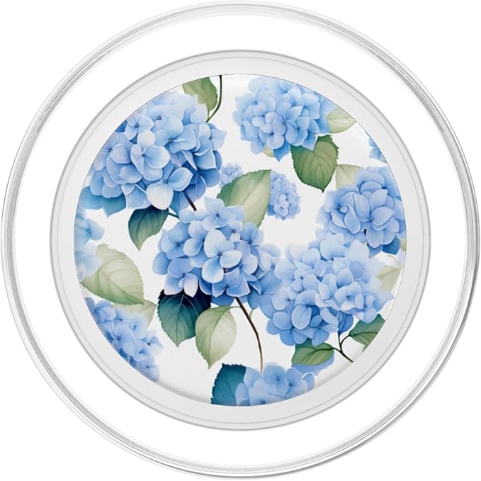 Floral Hydrangeas Flower Lover Tropical Garden PopSockets Adhesive PopGrip