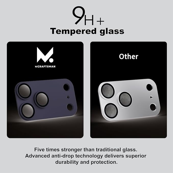 for iPhone 17 Pro Camera Lens Protector 2 Pack | Aerospace-Grade Aluminium with [ Automotive-Grade Spray Paint Craft ] | Anti-Glare Sapphire Glass | Colour-Matched Finish Pacific Blue