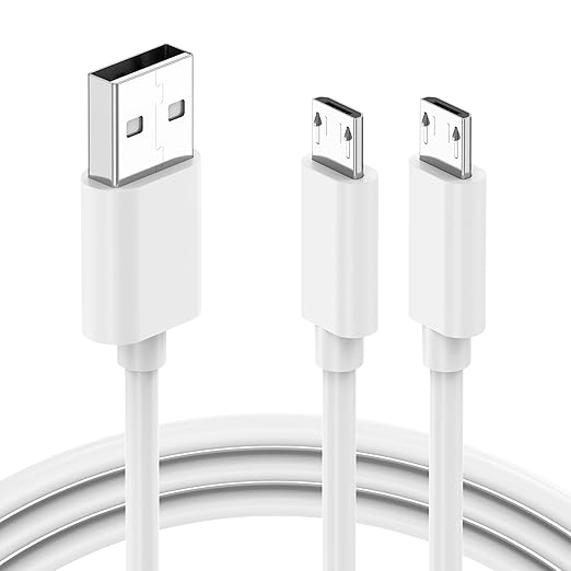 3.3FT Micro USB Cable for Old Android Phones/Headphones Charger 5Pack 60W USB A to Micro USB Cable for Samsung Galaxy S6/S7 J7 Edge Note 5 PS4/PS3 Controller Kindle Charger Cable Replacement MP3