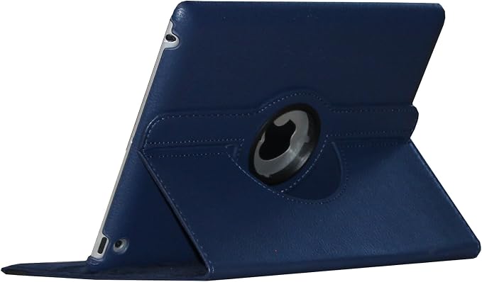 Case for iPad mini 4 Rotating Stand Smart Cover Magnetic Auto Wake Up/Sleep for iPad mini 4 4th A1538 A1550 MK6K2LL/A MK6L2LL/A MK872LL/A MK882LL/A MK9P2LL/A MK9Q2LL/A (Black)