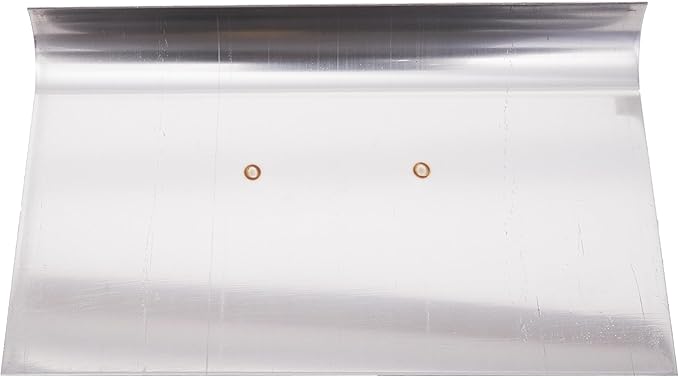 MARSHALLTOWN QLT Stainless Steel Hand Edgers, Plastic Handle, 254mm Length, 152mm Width, 25mm Radius, 29mm Lip, Made In The USA, CE534SP