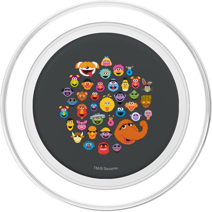 Sesame Street Character Head Shots PopSockets Adhesive PopGrip