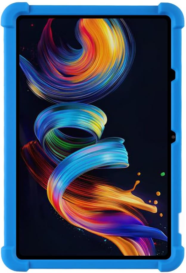 Case for TCL NXTPAPER 11 Plus Tablet 11.5 inch - Protective Lightweight Durable Silicone Stand Cover Case + 1 Random Color Stylus (Black)
