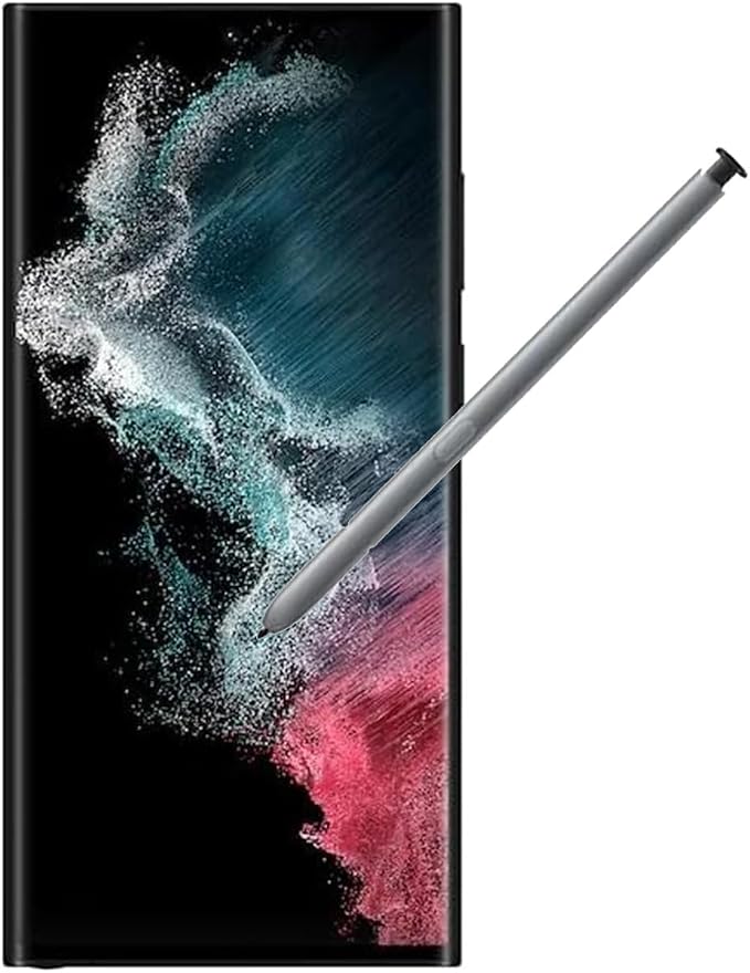 Galaxy S22 Ultra S Pen WithBluetooth Replacement for Samsung Galaxy S22 Ultra 5G Touch Stylus Pen S22 S Pen Replacement + Tips/Nibs (Black)