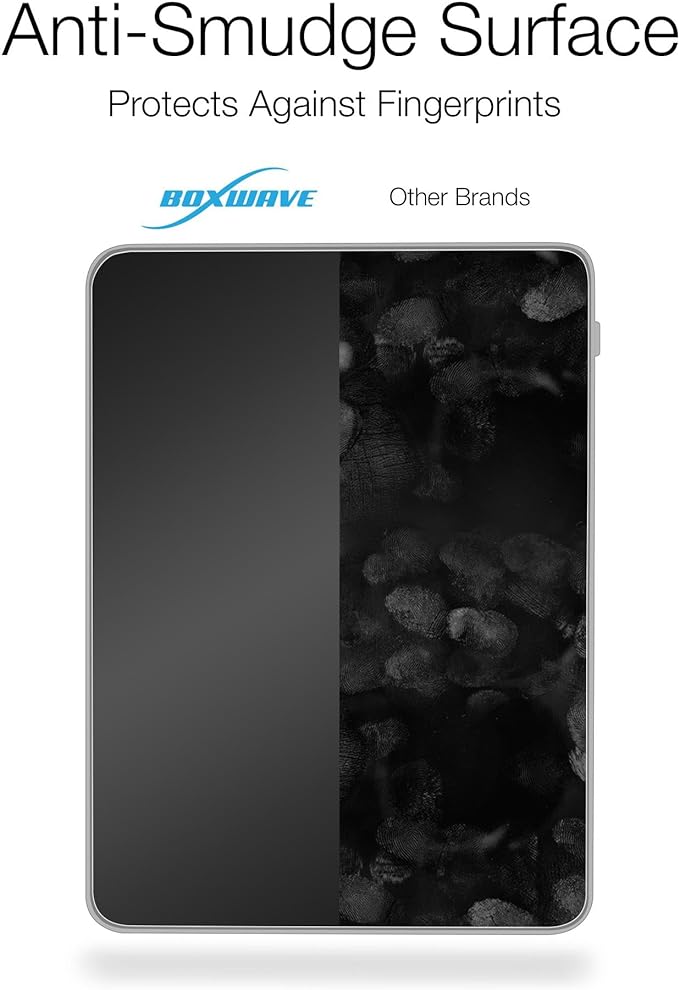 BoxWave Screen Protector Compatible with BlackBerry Key2 - ClearTouch Anti-Glare (2-Pack) Anti-Fingerprint Matte Film Skin for BlackBerry Key2