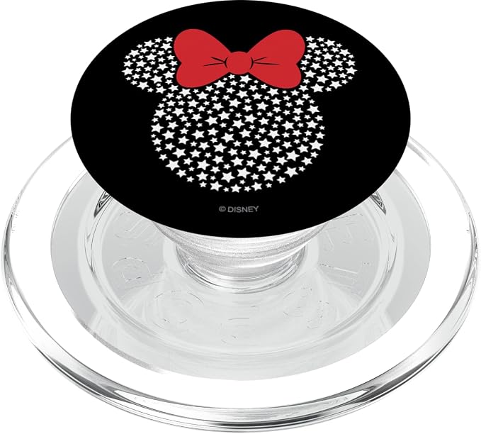 Disney Minnie Mouse White Stars 4th of July PopSockets Adhesive PopGrip