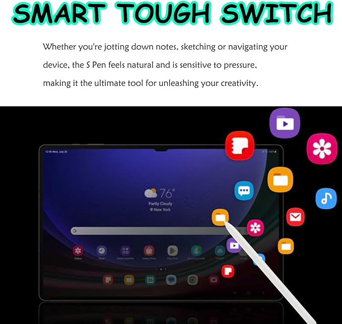 Tab S9 Stylus Pen Replacement Compatible with Samsung Galaxy Tab S9S9 PlusS9 Ultra S PenTab S9+Tab S9 UltraAll Versions Stylus Touch S Pen +Tips (Beige)