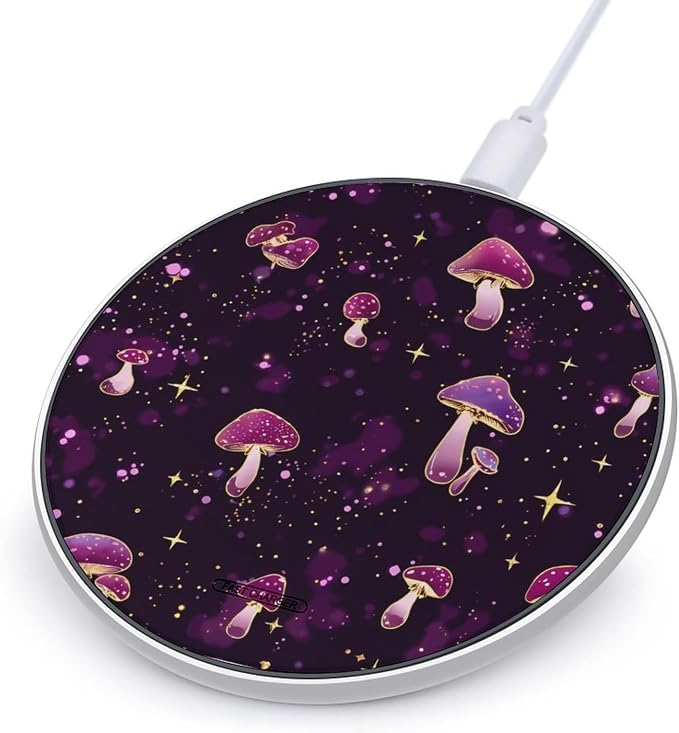 Mushroom Wireless Charger Portable Charging Pad | LightweightAll Smartphone