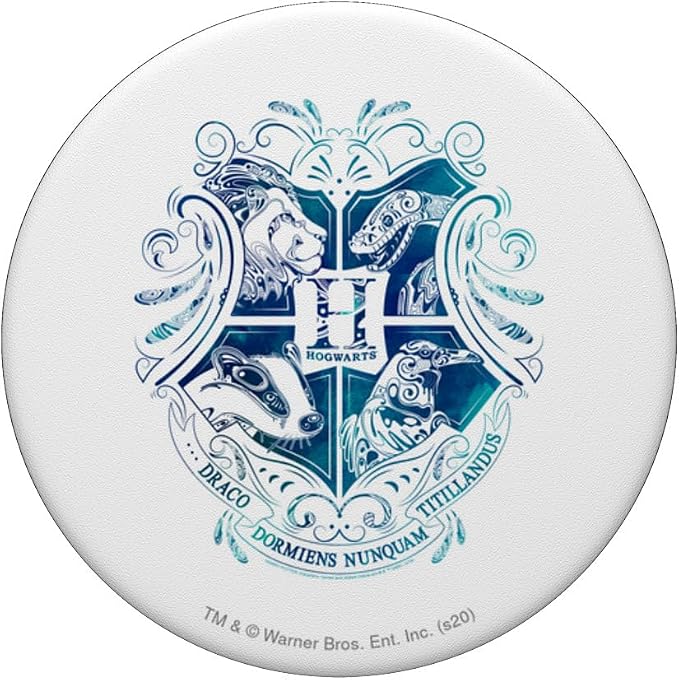 Harry Potter Hogwarts Water Element Crest PopSockets Adhesive PopGrip