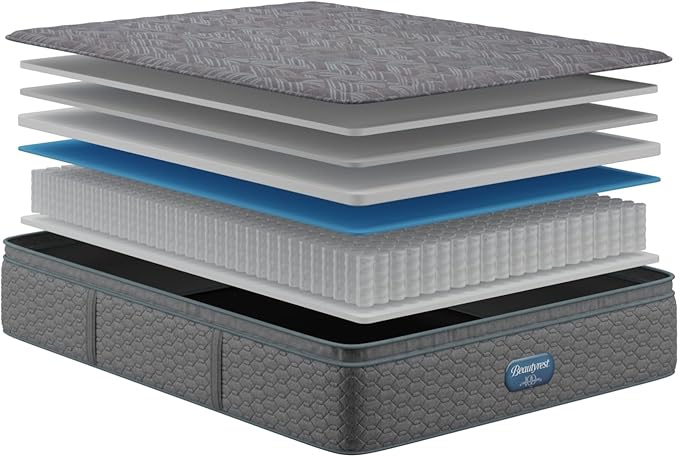 Beautyrest Prime Dream Medium Pillow Top 14.25" Mattress - Twin - Durable Pocketed Coil, Support, Pressure Relief, Cooling, Motion Separation; 100 Night Sleep Trial and 10 Year Warranty
