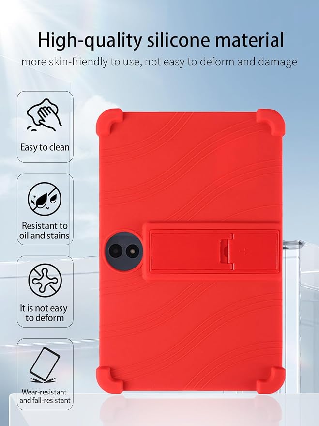 for TCL NXTPAPER 11 Plus Android 15 Gaming Tablet11.5 2.5K Ultra Clear Display Tablet Model CaseSoft Silicone Adjustable Stand Cover Lightweight Kids FriendlyBlack.