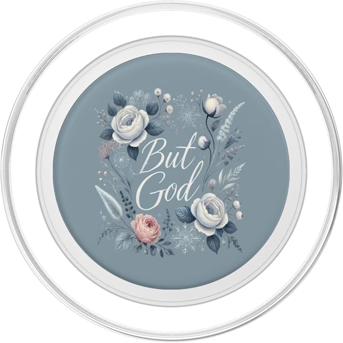 Religious But God Mobile Cell Finger Holder Phone Stand Gift PopSockets Adhesive PopGrip