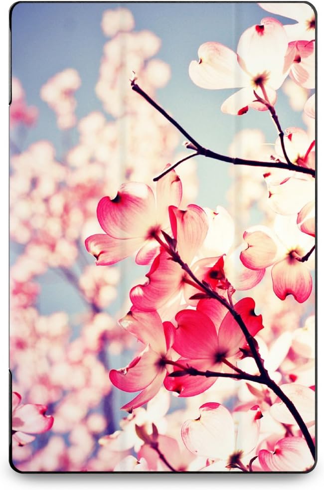 caseable Fire Tablet Cover with Blossom Bird Design