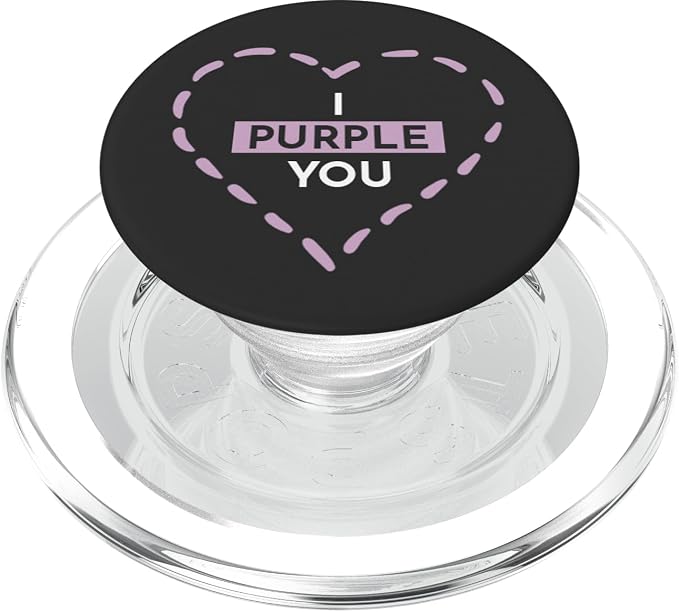 I Purple You Phone Grip Design for Kpop Fans PopSockets Adhesive PopGrip