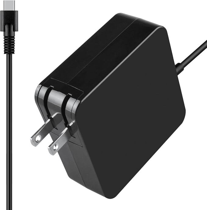 90W Type C USB-C Power Adapter Fast Charger Compatible with Samsung Chromebook Acer Lenovo