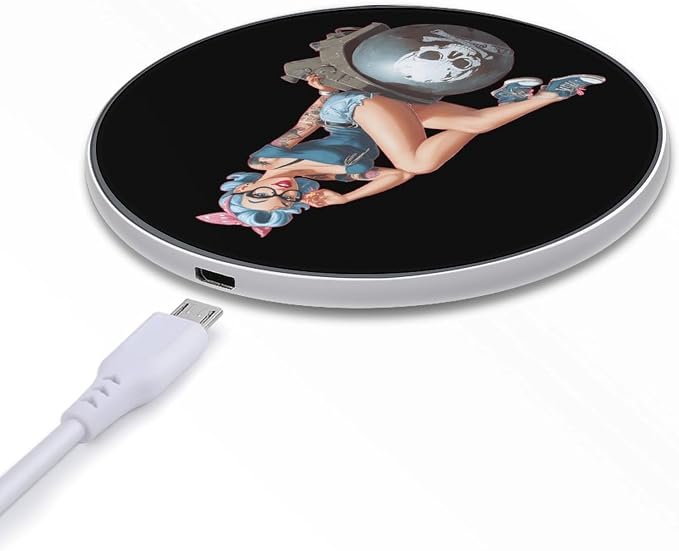 Bomb Pinup Wireless Charger Portable Charging Pad | LightweightAll Smartphone
