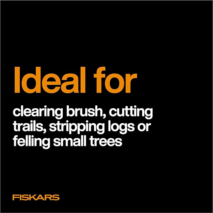 Fiskars Machete Saw, Gifts for Dad, Tempered Steel Blade and Lanyard, 18", Black