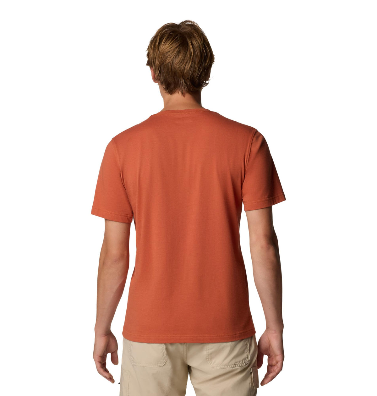 Columbia Mens Thistletown Hills Short Sleeve T-Shirt, Tuscan Heather, Medium