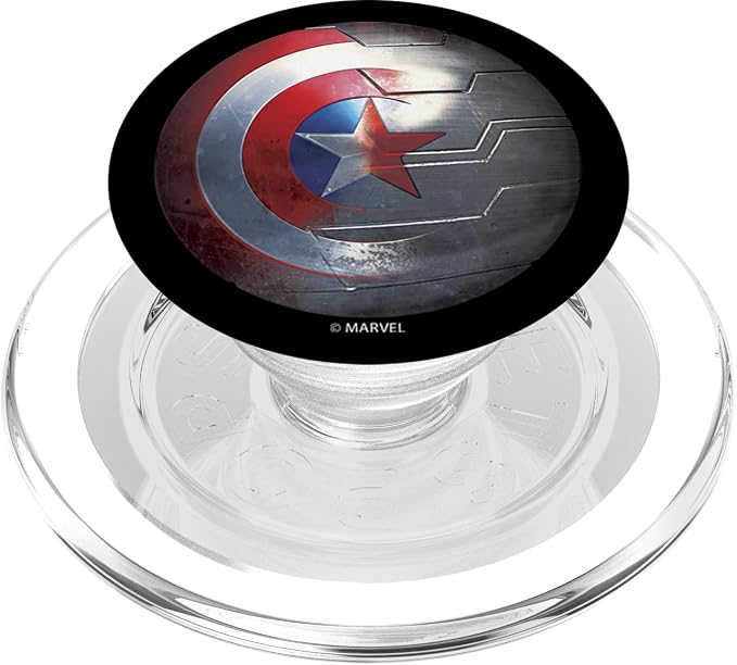 Marvel Captain America Transforming Shield PopSockets Adhesive PopGrip