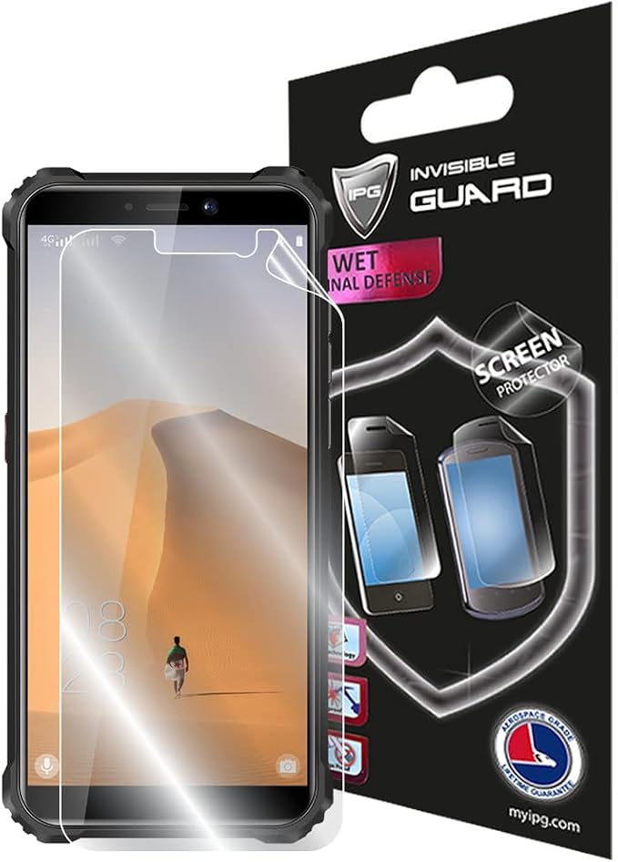 IPG For OUKITEL WP5 Pro Rugged CellPhone SCREEN Protector Hydrogel Invisible Touch Screen Sensitive Ultra HD Clear Film Anti Scratch Skin Guard - Smooth/Self-Healing/Bubble -Free Screen for WP5