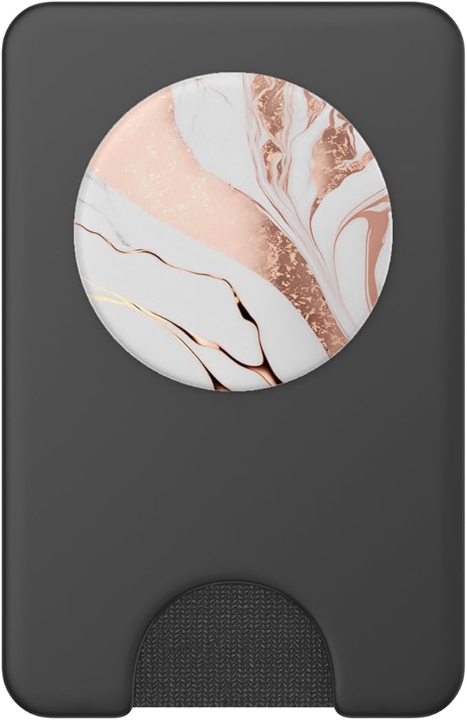 Rose Gold Marble PopSockets Adhesive PopGrip