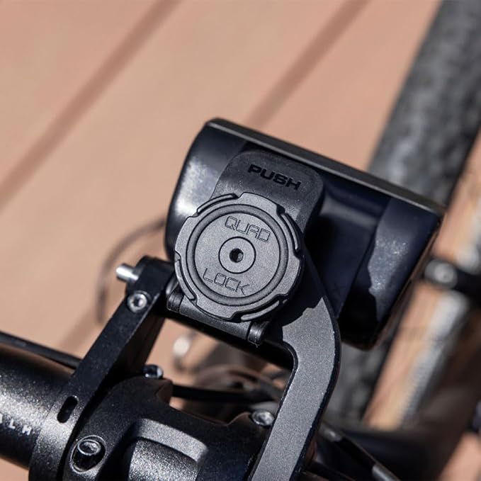 Quad Lock 360 Head - Short Lever Black Aviation Marine Action Camera and Build You Kit Compatible 360 Arms and Bases