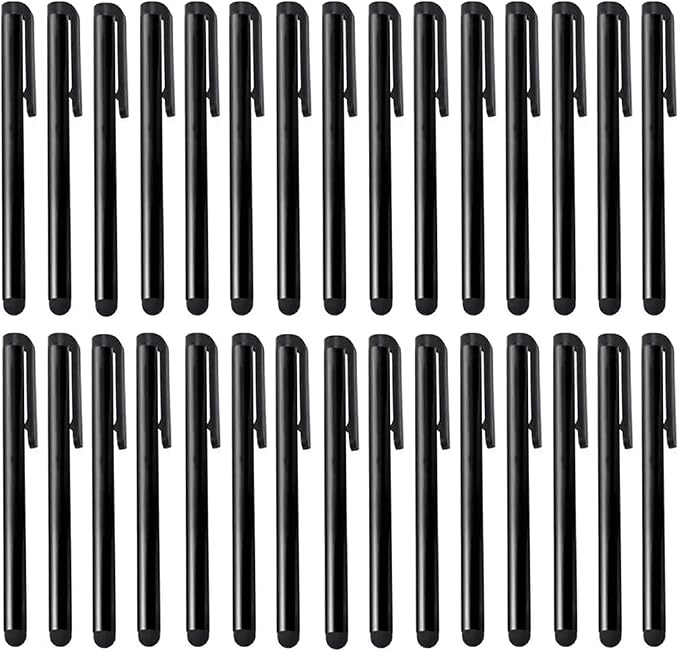 Premium 30 Pack Stylus Compatible with Samsung Galaxy M15 Short Slim Touch Medium Tip Pen for All Capacitive Touch Medium Tip Screens