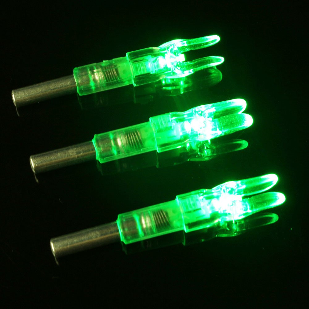 Reikawa New Nocks for Arrows with .244 Inside Diameter Nock Turn on Automatically When Shot,6 Pack