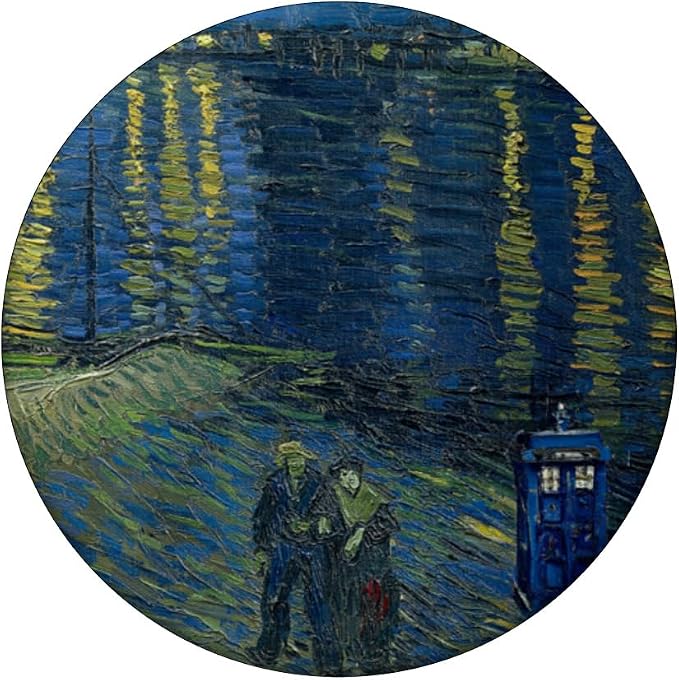 Starry Night Over The Rhone Doctor Visit PopSockets Adhesive PopGrip