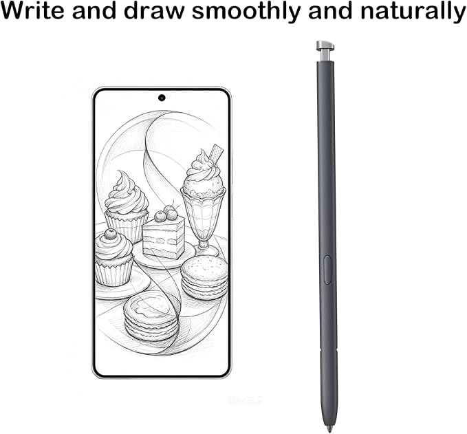 2 Pcs Galaxy S26 Ultra Stylus Pen for Samsung Galaxy S26 Ultra S PenS26 Ultra Pen Replacement for Samsung Galaxy S26 Ultra 5G 6.9 in S Pen All VersionsEJ-PS948BBEGUJ(Black)