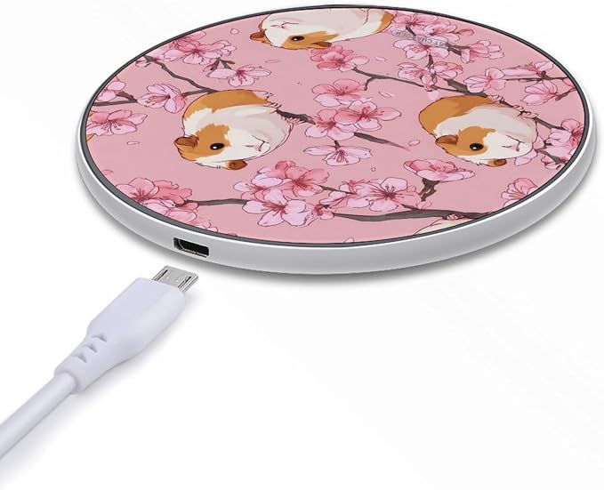 Guinea Pigs Cherry Wireless Charger Portable Charging Pad | LightweightAll Smartphone