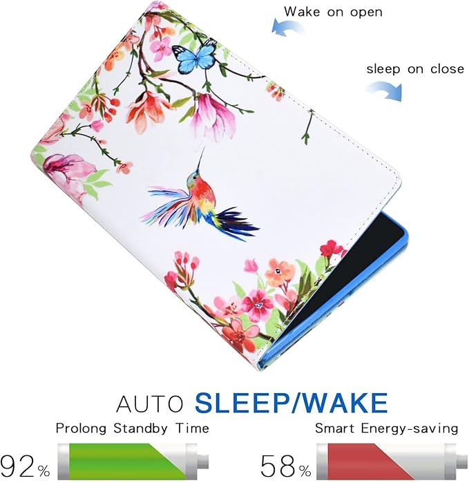 Compatible with iPad 9.7 inch Case/iPad Air 2 Case/iPad Air Case Funut Case for iPad 6th Generation 2018/iPad 5th Generation 2017 Premium Leather Smart Stand Wallet Protective CoverPurple Butterfly