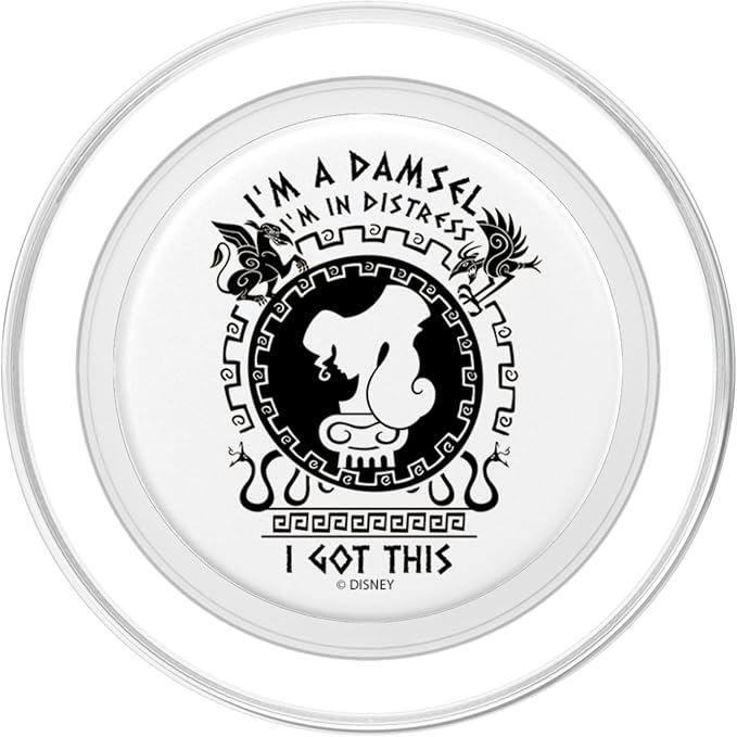 Disney Hercules Megara I'm A Damsel in Distress I Got This PopSockets Adhesive PopGrip
