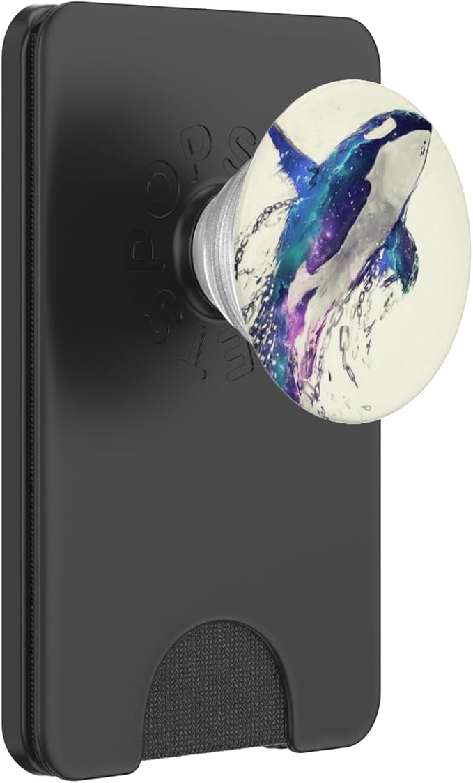 Orcas Rescue I Love Orcas Killer Whale Activist PopSockets Adhesive PopGrip