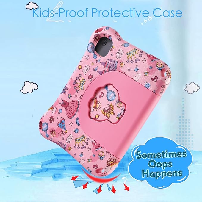 Dinosaur REVVL Tab 5G 2023 10.36 inch Case for Kid Boy Light EVA Kids Friendly Tablet Cover with Handle Kickstand Kid-Pro Shockproof Full Cover Boy's Gift (KL)