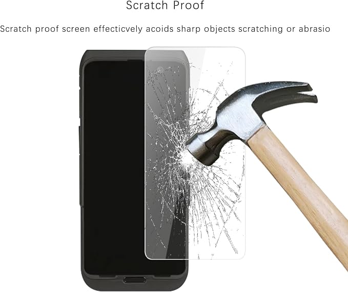 3PCS Screen tempered glass protective film For Honeywell CT47 PDA