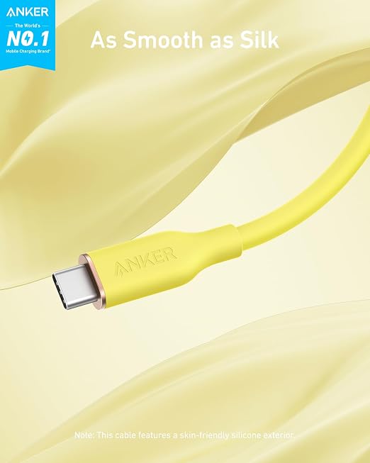 Anker USB C Cable 240W Type C Fast Charging (2-Pack 6 ft Black + White) | USB 2.0 for iPhone 17 / 16 / 15 Series MacBook Pro 2020 and More