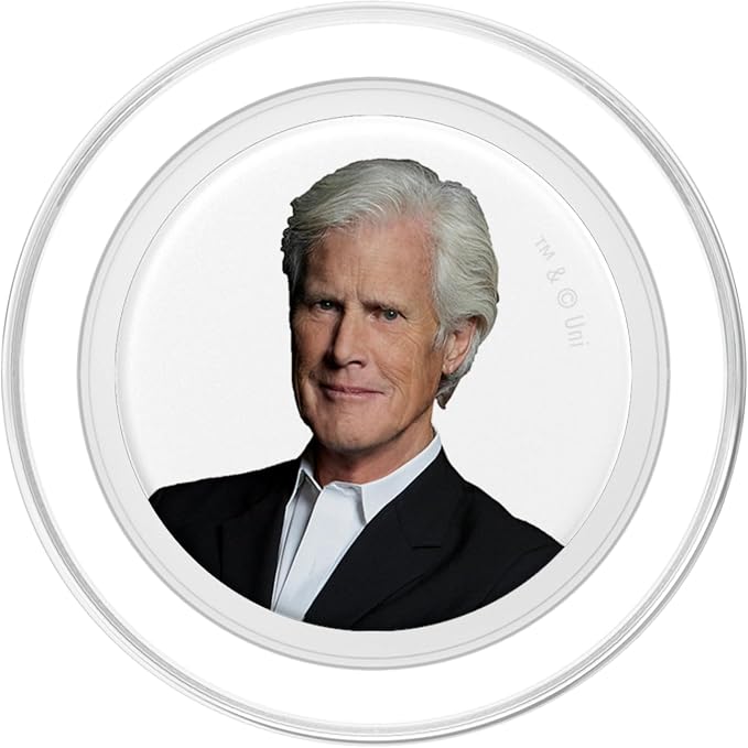 NBC DATELINE Keith Morrison PopSockets Adhesive PopGrip for iPhone 11 - Black
