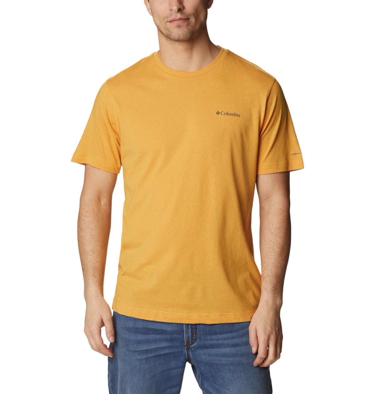 Columbia Men's Thistletown Hills Short Sleeve, Raw Honey, Large Tall