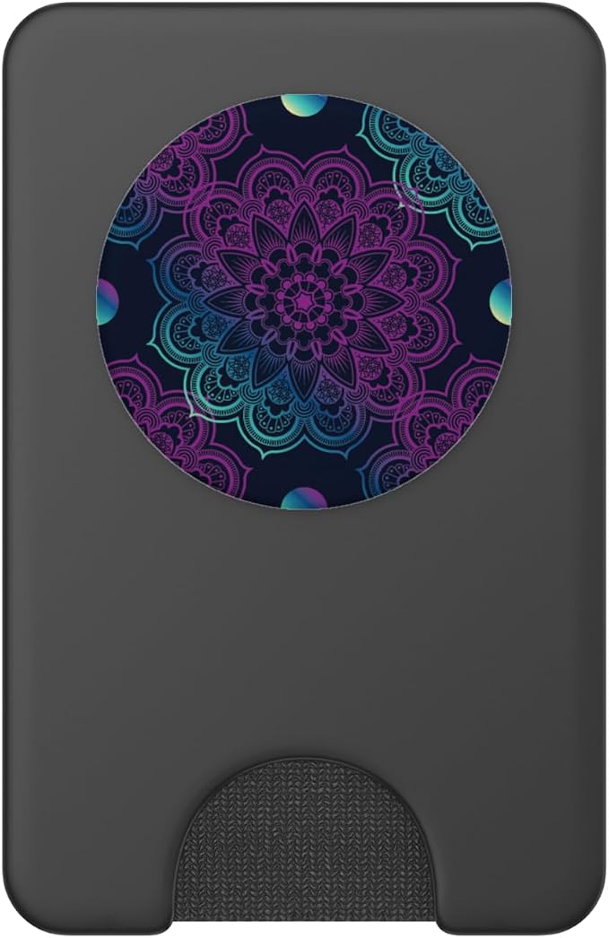 Mandala Art Geometric Meditation Mindfulness Peace Seeker PopSockets Adhesive PopGrip