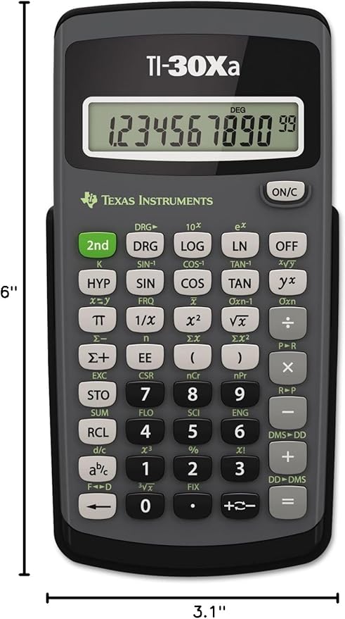 Texas Instruments TI-30Xa Scientific Calculator
