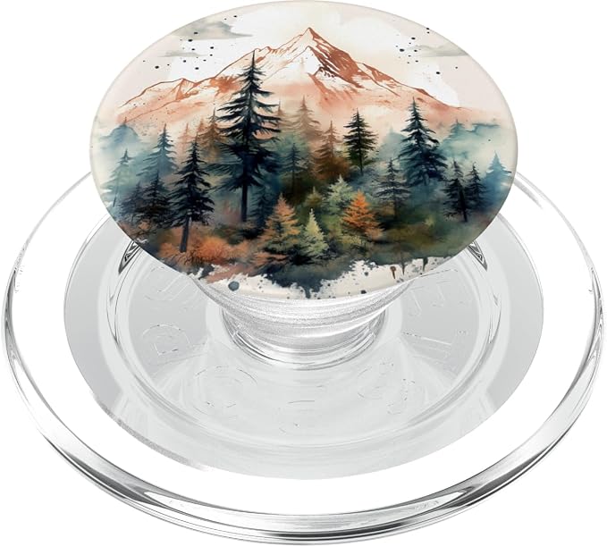 Forest Lover Outdoor Nature Forest Ranger PopSockets PopGrip for MagSafe