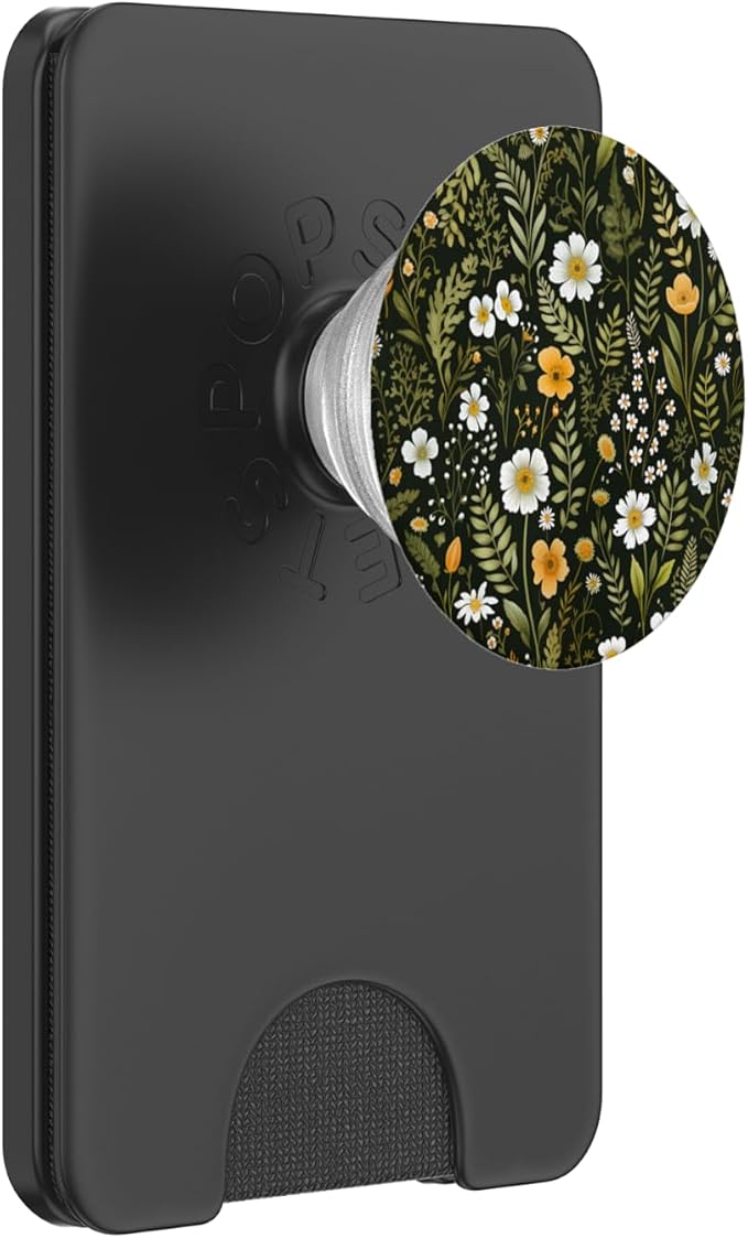 Mixed Flower Bouquet Floral Pattern Wildflowers PopSockets Adhesive PopGrip