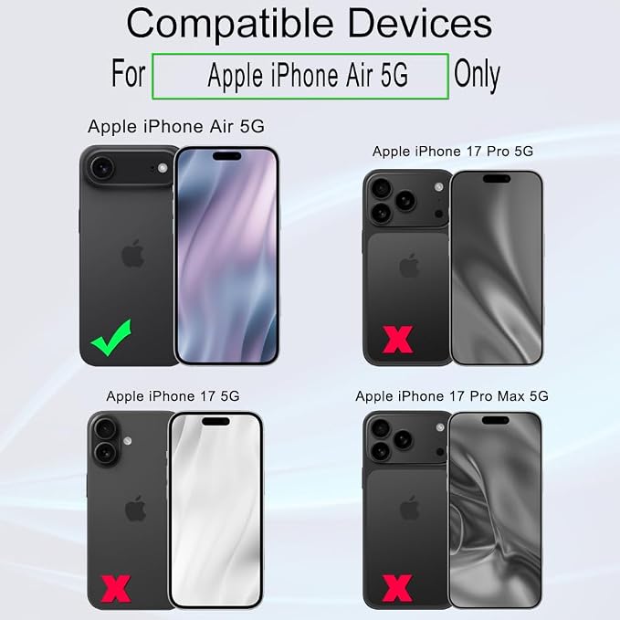 Ibywind for iPhone 17 5G Screen Protector2 Pack9H Hardness Tempered Glass and Camera Lens Protectorwith Alignment FrameFull CoverageBubble FreeFingerprint UnlockScratch Resistant